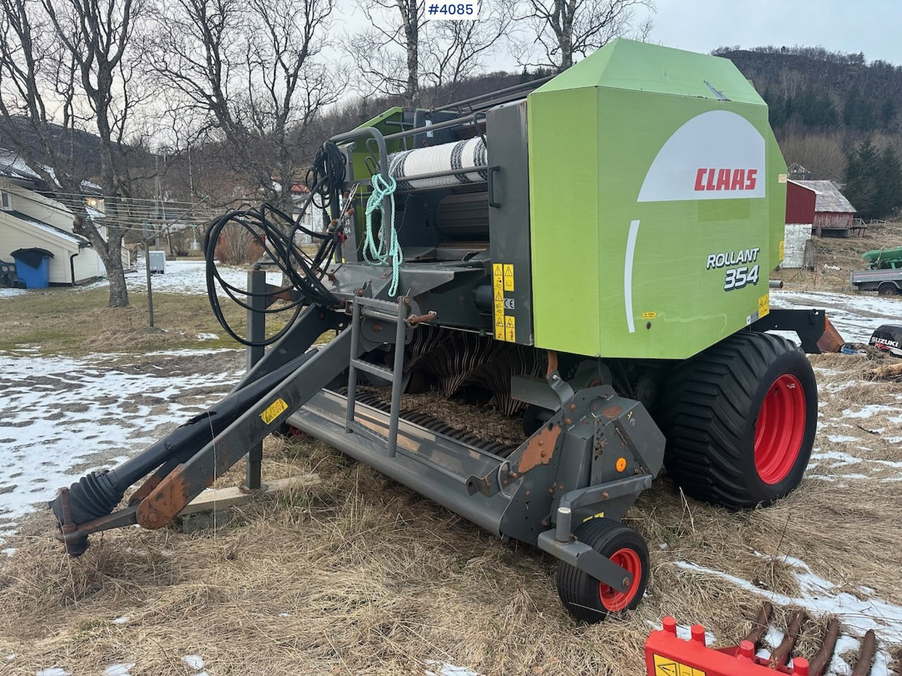 2008 Claas Rollant 354 Rotocut round baler. small repair object - معدات تيبيس التبن: صورة 3 2008 Claas Rollant 354 Rotocut round baler. small repair object - معدات تيبيس التبن: صورة 3