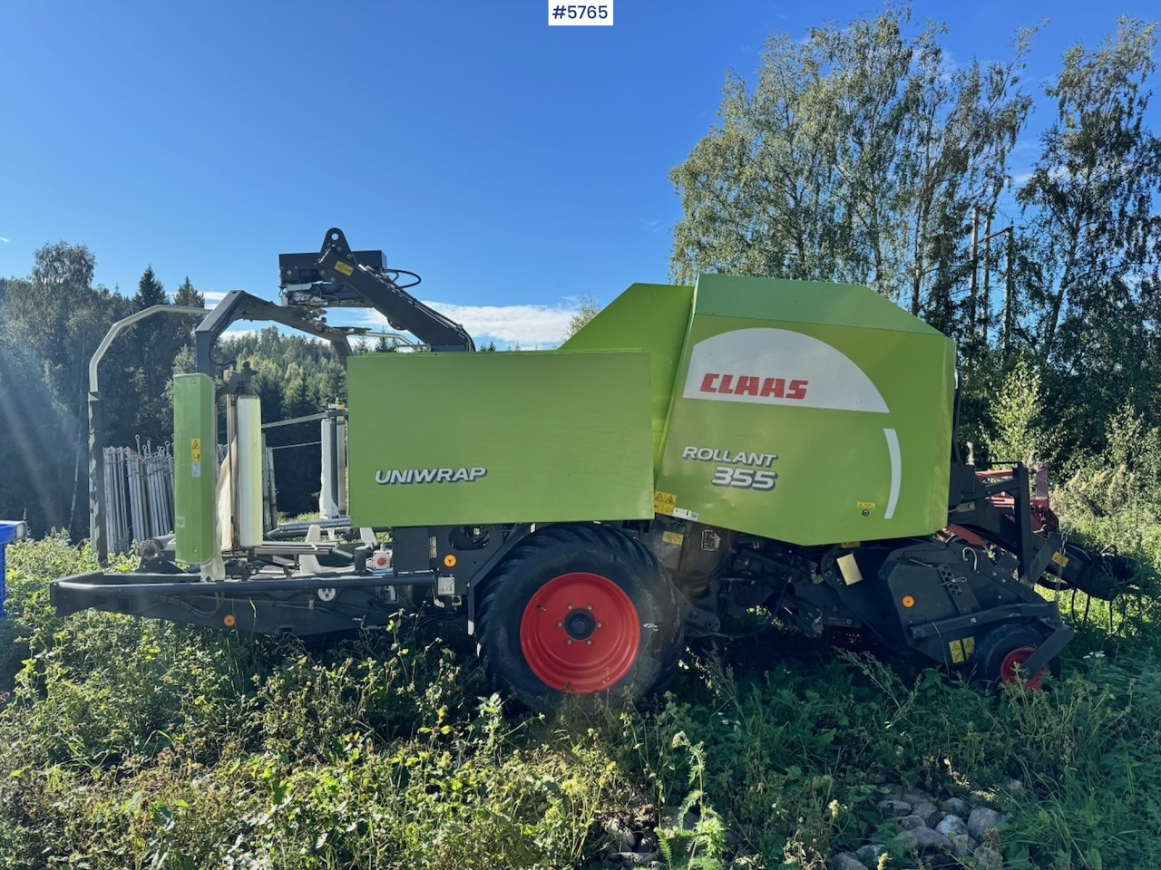2008 Claas Rollant 355 Roto Cut - معدات تيبيس التبن: صورة 3 2008 Claas Rollant 355 Roto Cut - معدات تيبيس التبن: صورة 3