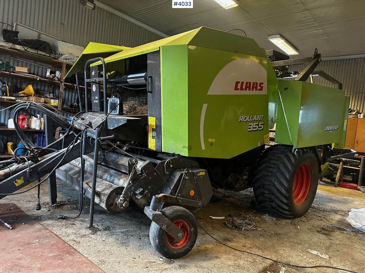 2008 Claas rollant 355 uniwrap round baler press - معدات تيبيس التبن: صورة 1 2008 Claas rollant 355 uniwrap round baler press - معدات تيبيس التبن: صورة 1