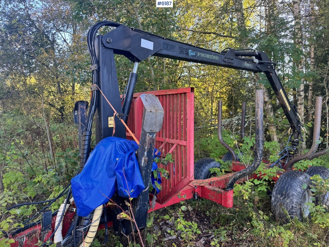 2008 Farmi Primero 3967 Timber trailer. - مقطورة اخشاب: صورة 2 2008 Farmi Primero 3967 Timber trailer. - مقطورة اخشاب: صورة 2