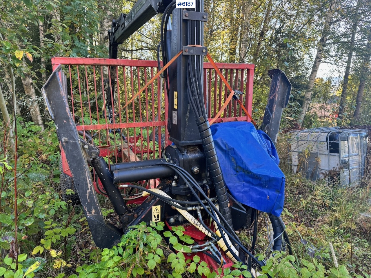 مقطورة اخشاب 2008 Farmi Primero 3967 Timber trailer.: صورة 11