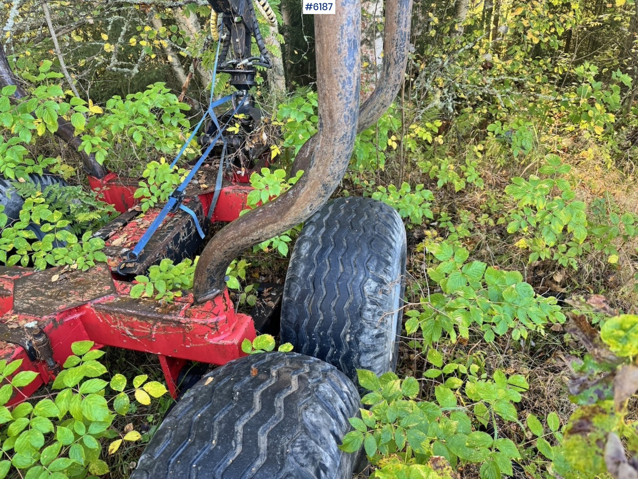 مقطورة اخشاب 2008 Farmi Primero 3967 Timber trailer.: صورة 20