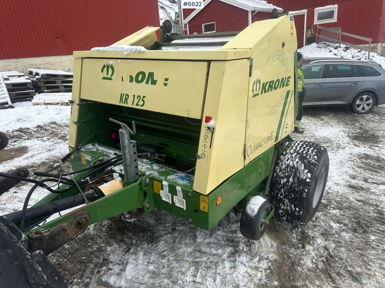 2008 Krone KR 125 w/ PTO axle. WATCH VIDEO. - معدات تيبيس التبن: صورة 3 2008 Krone KR 125 w/ PTO axle. WATCH VIDEO. - معدات تيبيس التبن: صورة 3
