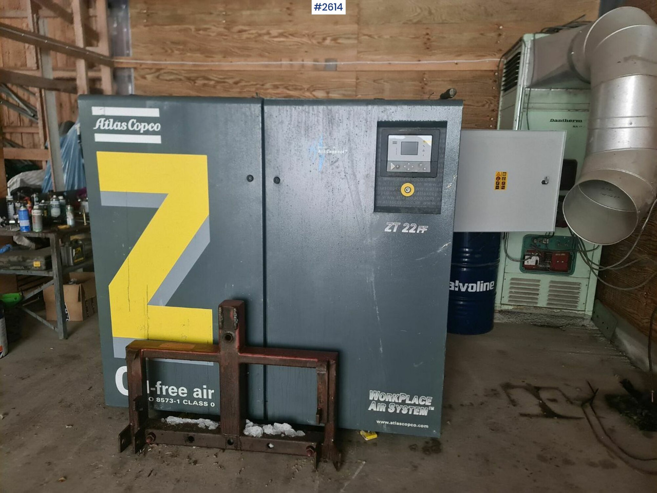 2009 Atlas Copco ZT 22FF - الضاغط: صورة 1 2009 Atlas Copco ZT 22FF - الضاغط: صورة 1