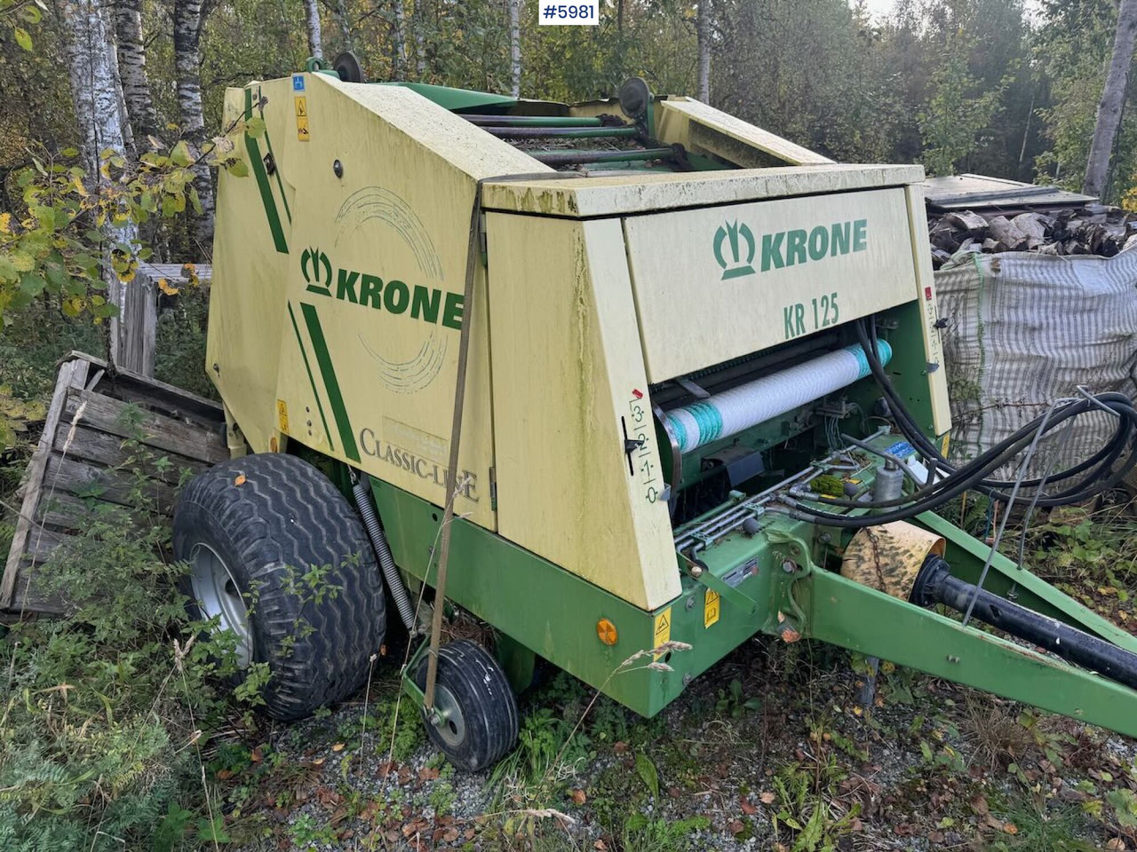 2009 Krone KR 125 - معدات تيبيس التبن: صورة 2 2009 Krone KR 125 - معدات تيبيس التبن: صورة 2