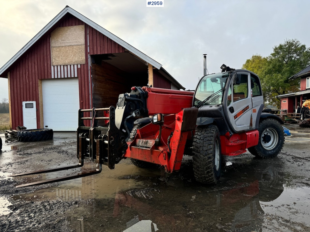 2009 Manitou MT 1440 Telescopic truck w/ Bucket, Pallet forks and Lifting jib - رافعة تلسكوبية: صورة 4 2009 Manitou MT 1440 Telescopic truck w/ Bucket, Pallet forks and Lifting jib - رافعة تلسكوبية: صورة 4