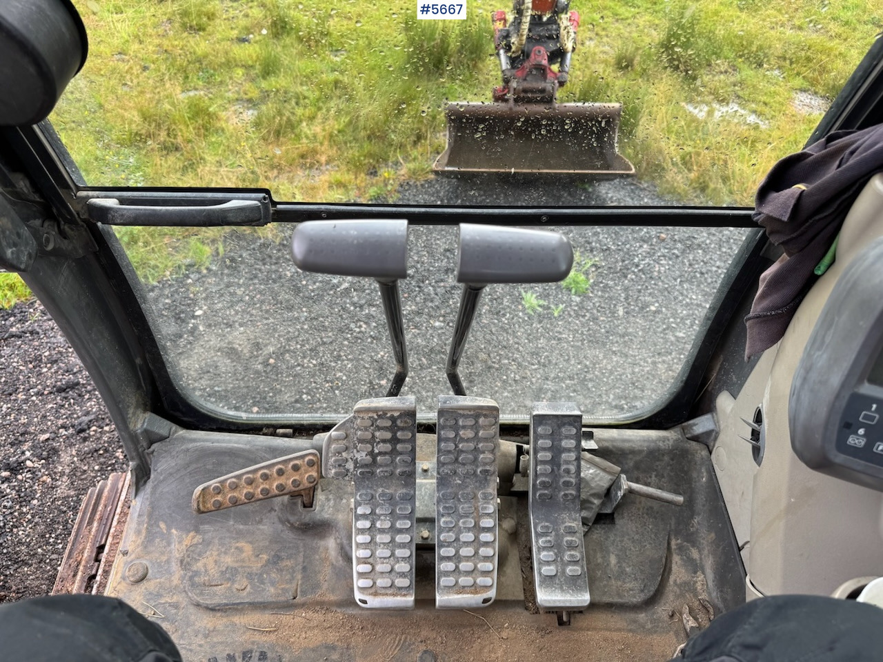 حفارة 2011 Hitachi ZX 85 US-3 w/rotor tilt and buckets: صورة 14