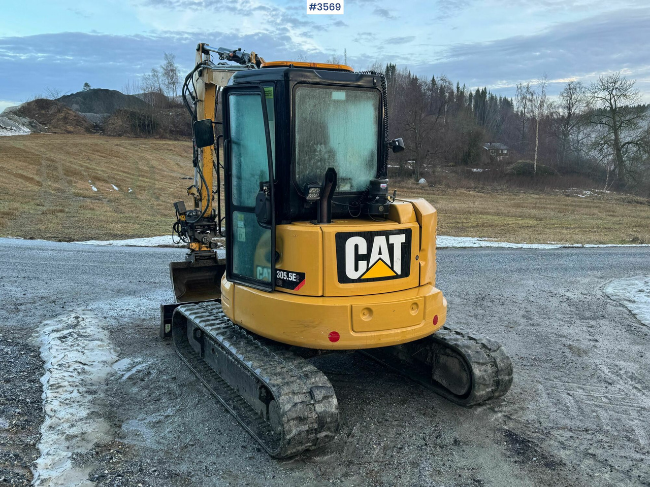 2012 Caterpillar 305.5E2 CR with rotor tilt, s50 hitch and more! - حفارة: صورة 4 2012 Caterpillar 305.5E2 CR with rotor tilt, s50 hitch and more! - حفارة: صورة 4
