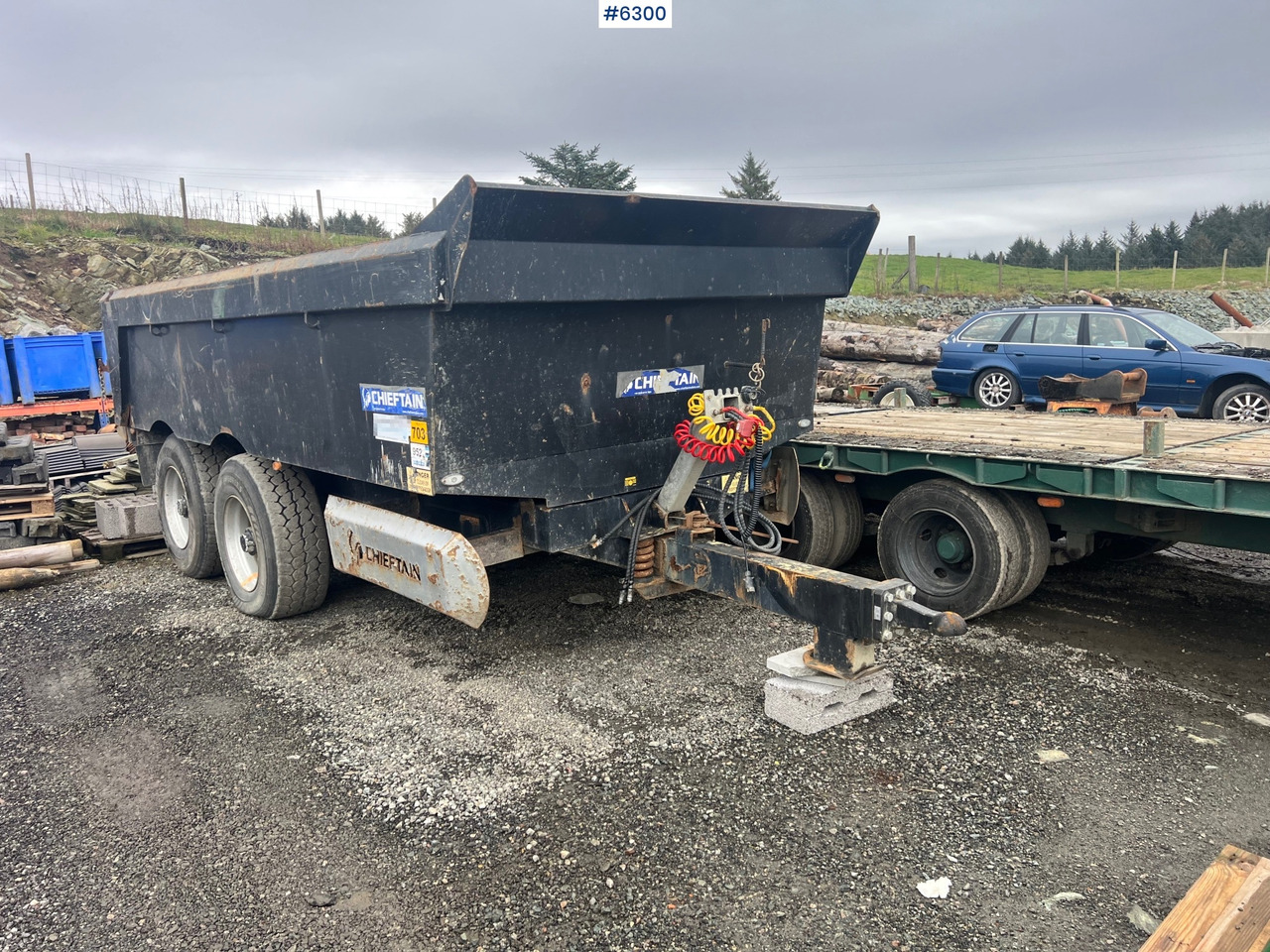 2012 Chieftain 20 ton 2 axle dump trailer - مقطورة زراعية قلابة: صورة 2 2012 Chieftain 20 ton 2 axle dump trailer - مقطورة زراعية قلابة: صورة 2