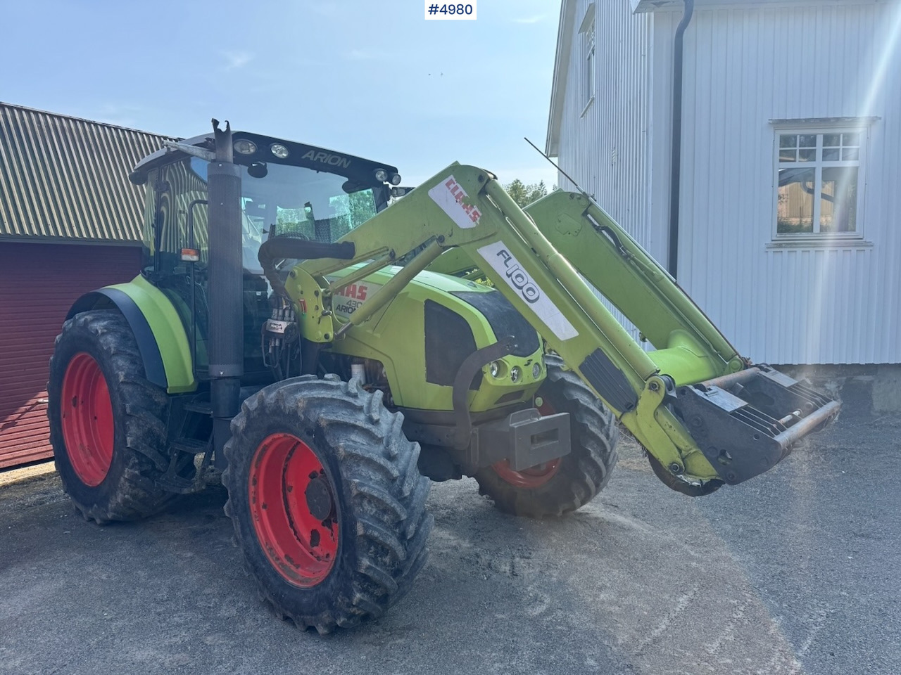 2012 Claas Arion 430 with Front Loader – 5000 Hours! - جرار: صورة 3 2012 Claas Arion 430 with Front Loader – 5000 Hours! - جرار: صورة 3