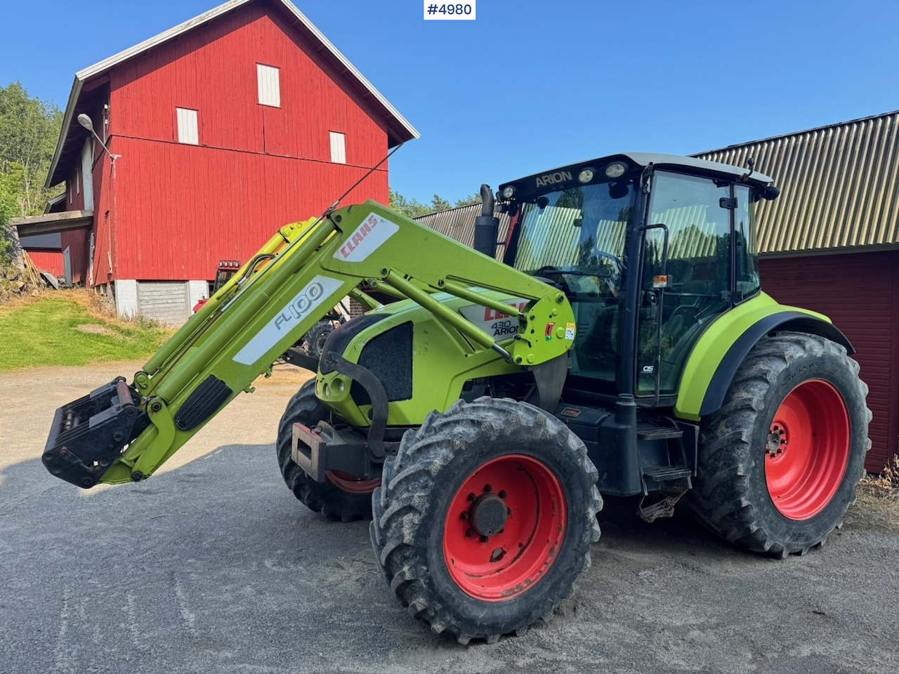 2012 Claas Arion 430 with Front Loader – 5000 Hours! - جرار: صورة 1 2012 Claas Arion 430 with Front Loader – 5000 Hours! - جرار: صورة 1