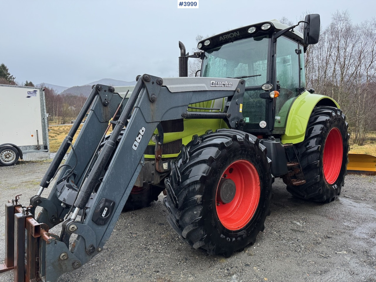 2012 Claas Arion 640 w/ front loader - جرار: صورة 1 2012 Claas Arion 640 w/ front loader - جرار: صورة 1