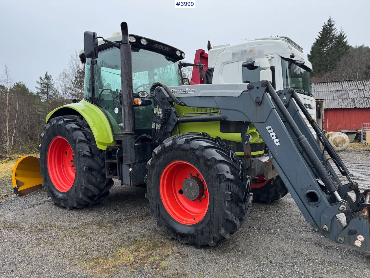 2012 Claas Arion 640 w/ front loader - جرار: صورة 3 2012 Claas Arion 640 w/ front loader - جرار: صورة 3