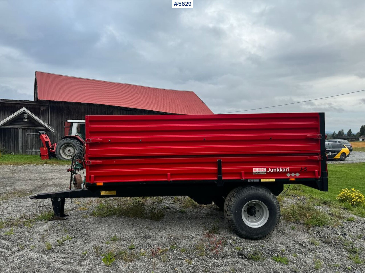 2012 Junkkari J5 - المقطورة الزراعية: صورة 1 2012 Junkkari J5 - المقطورة الزراعية: صورة 1