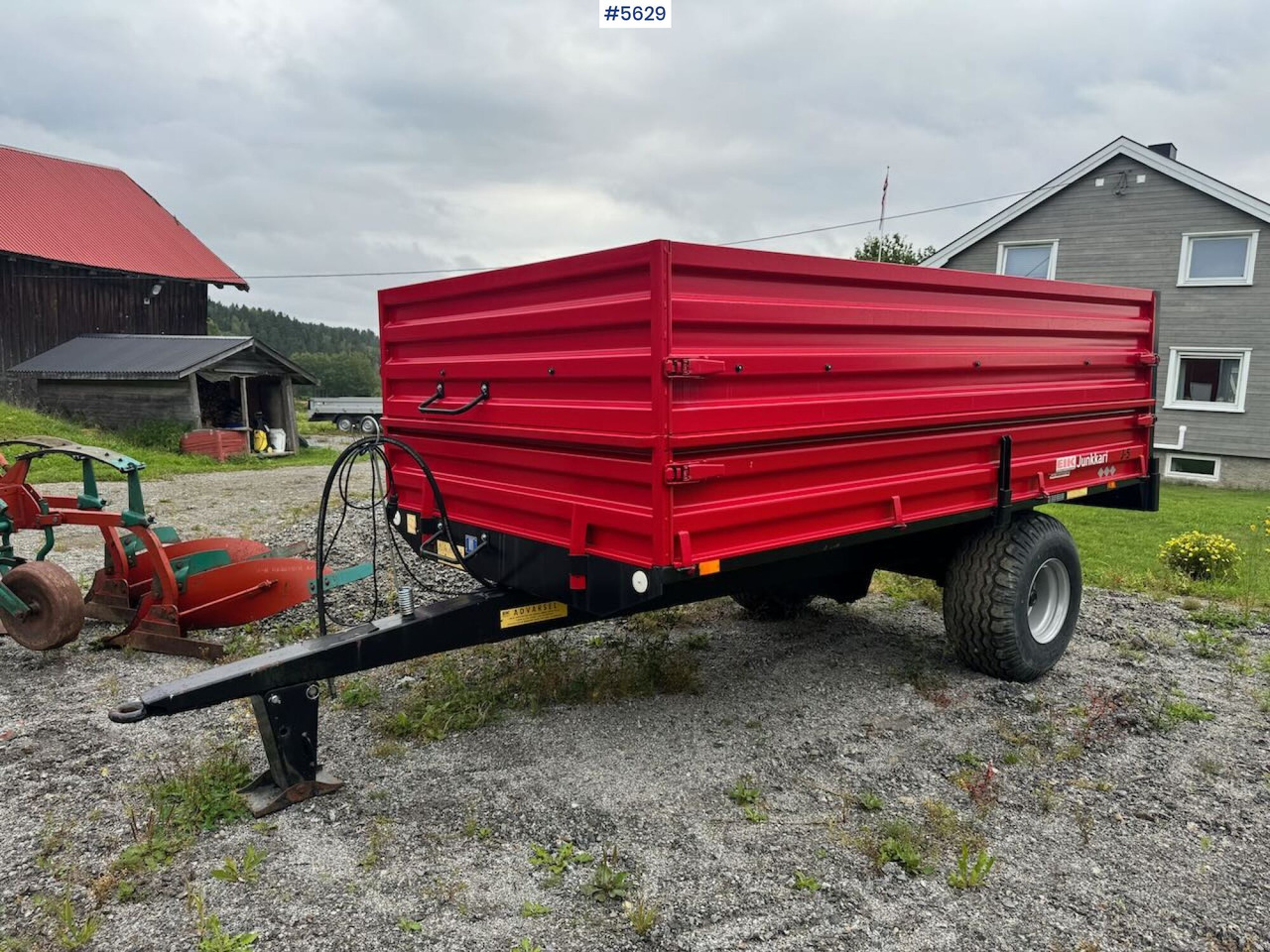 2012 Junkkari J5 - المقطورة الزراعية: صورة 4 2012 Junkkari J5 - المقطورة الزراعية: صورة 4