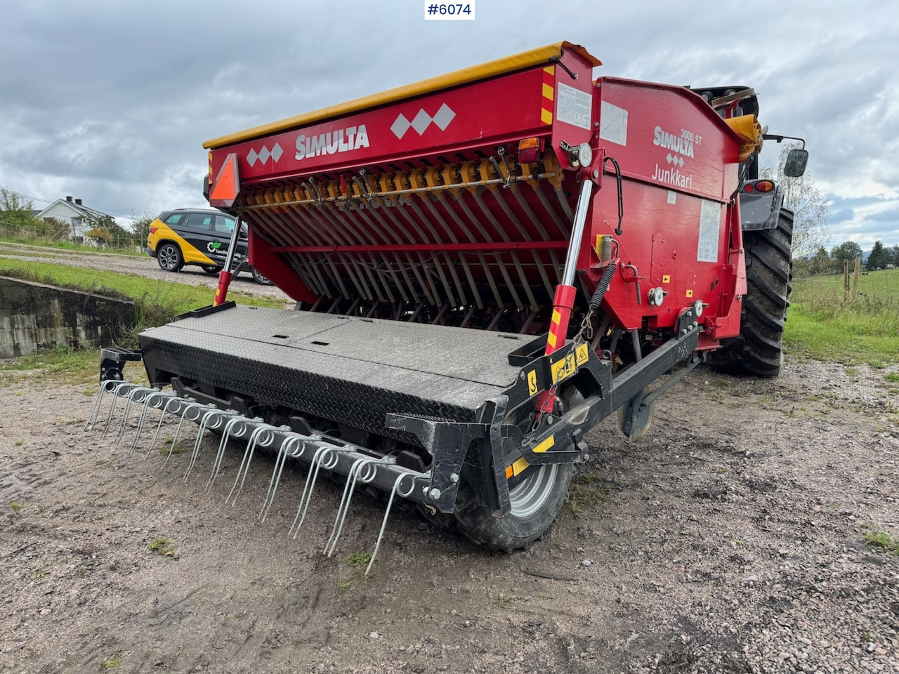 2012 Junkkari Simulta 3000 ST combination seed drill. - آلة البذار متعددة الوظائف: صورة 1 2012 Junkkari Simulta 3000 ST combination seed drill. - آلة البذار متعددة الوظائف: صورة 1