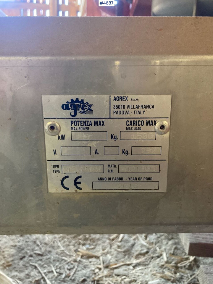 2013 Agrex XP1 1500 Fertilizer Spreader - آلة رش السماد: صورة 2 2013 Agrex XP1 1500 Fertilizer Spreader - آلة رش السماد: صورة 2