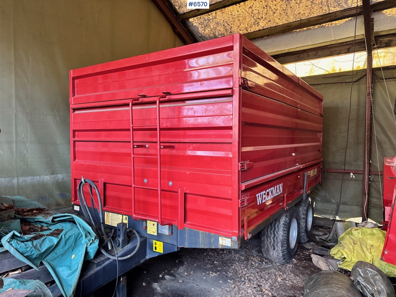 2013 Weckman WS-80. - المقطورة الزراعية: صورة 3 2013 Weckman WS-80. - المقطورة الزراعية: صورة 3