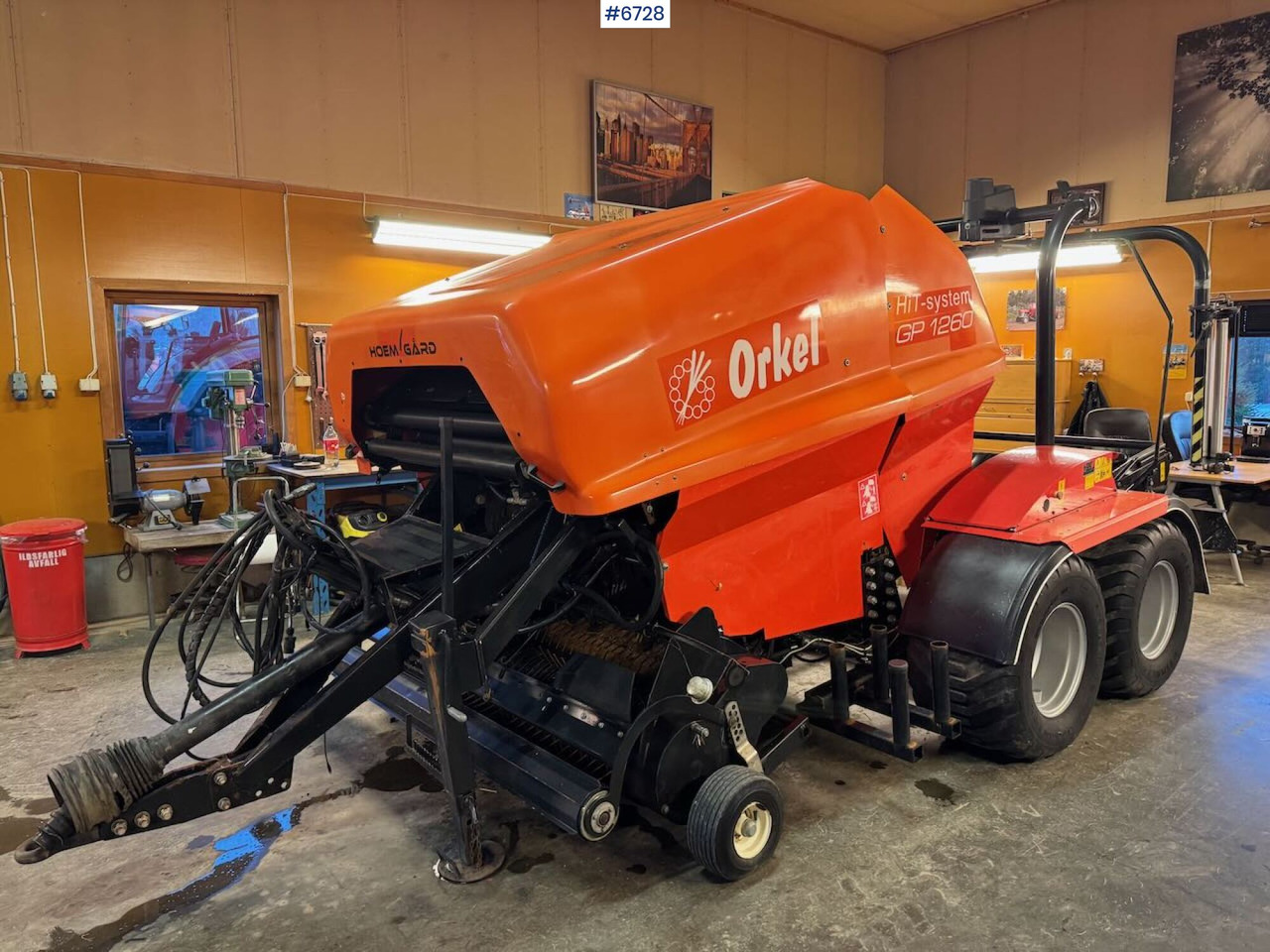 2014 Orkel GP 1260 combipress - معدات تيبيس التبن: صورة 1 2014 Orkel GP 1260 combipress - معدات تيبيس التبن: صورة 1