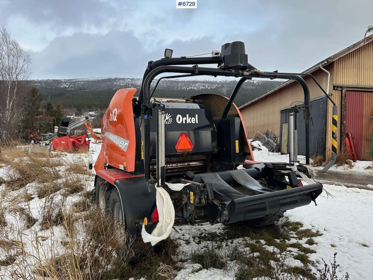 2014 Orkel HiQ Round baler. Small repair project. - معدات تيبيس التبن: صورة 4 2014 Orkel HiQ Round baler. Small repair project. - معدات تيبيس التبن: صورة 4