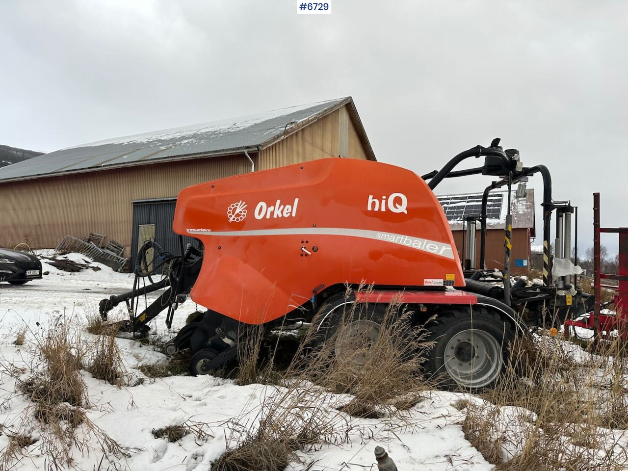 2014 Orkel HiQ Round baler. Small repair project. - معدات تيبيس التبن: صورة 2 2014 Orkel HiQ Round baler. Small repair project. - معدات تيبيس التبن: صورة 2