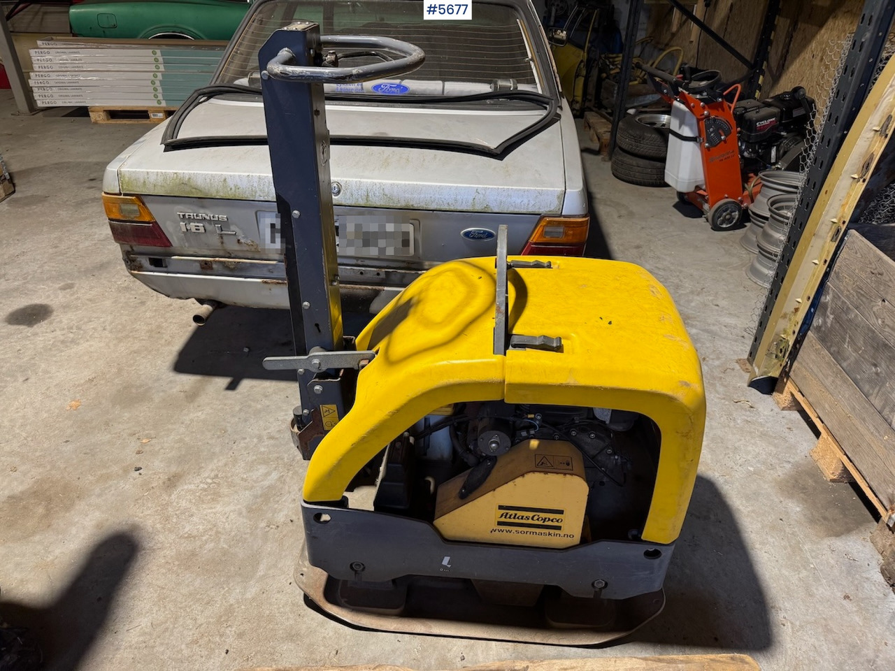 2015 Atlas Copco LG 400 Vibro Plate. - لوحة اهتزازية: صورة 2 2015 Atlas Copco LG 400 Vibro Plate. - لوحة اهتزازية: صورة 2