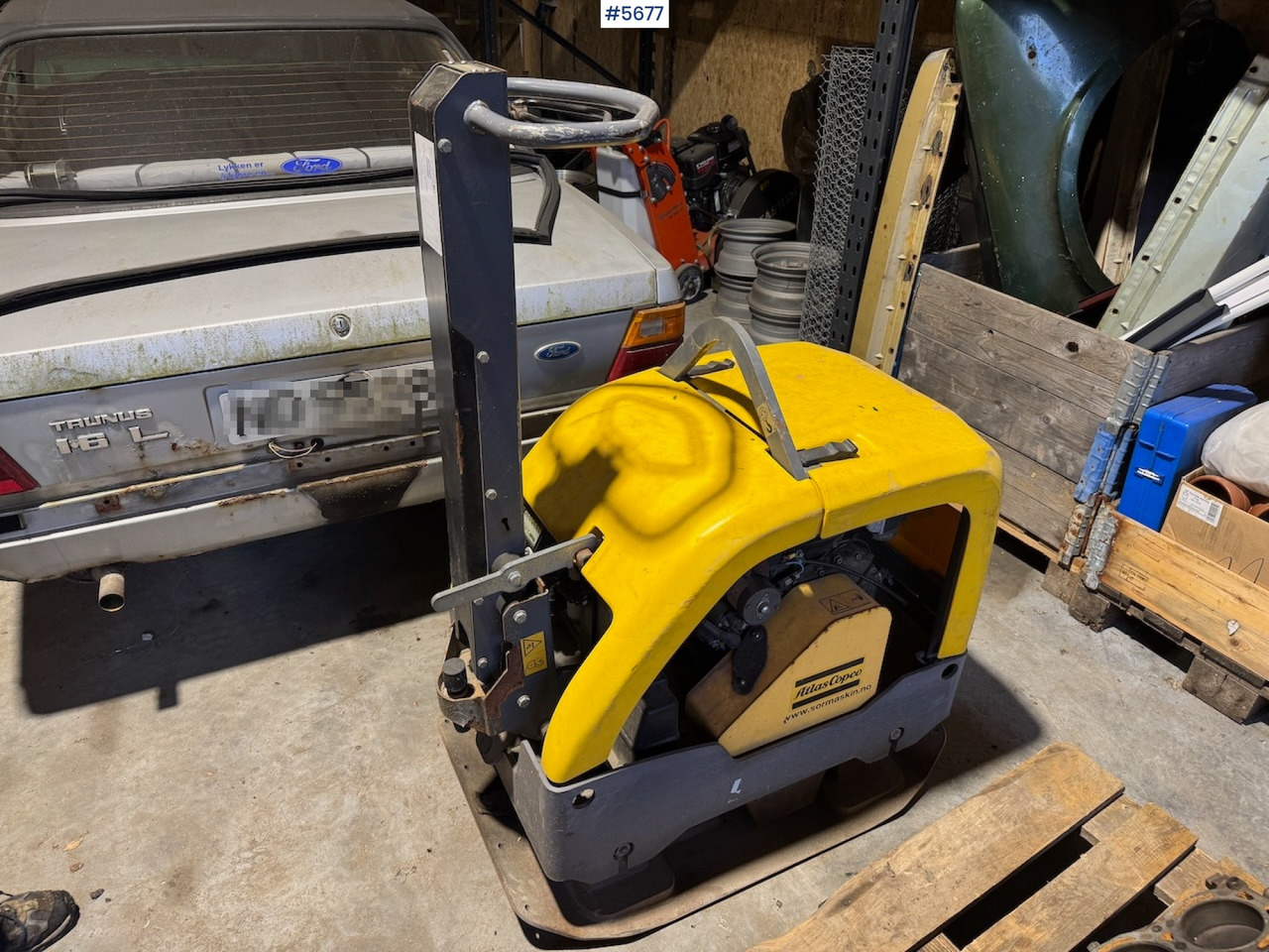 2015 Atlas Copco LG 400 Vibro Plate. - لوحة اهتزازية: صورة 1 2015 Atlas Copco LG 400 Vibro Plate. - لوحة اهتزازية: صورة 1