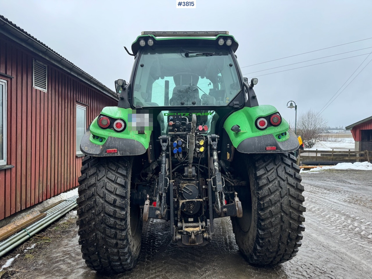 2015 Deutz-fahr 6190 Agrotron w/ Front loader, Front PTO and 2 sets of tires. - جرار: صورة 5 2015 Deutz-fahr 6190 Agrotron w/ Front loader, Front PTO and 2 sets of tires. - جرار: صورة 5