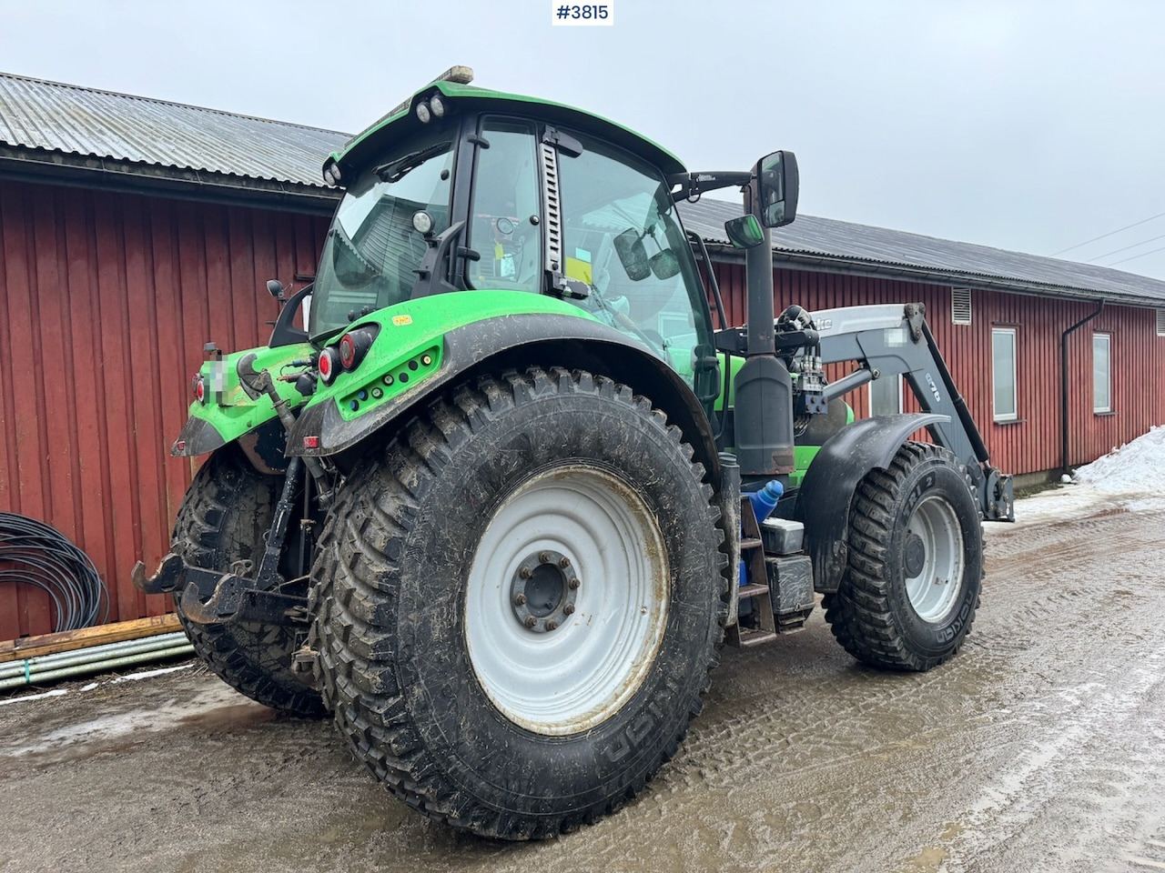 2015 Deutz-fahr 6190 Agrotron w/ Front loader, Front PTO and 2 sets of tires. - جرار: صورة 4 2015 Deutz-fahr 6190 Agrotron w/ Front loader, Front PTO and 2 sets of tires. - جرار: صورة 4