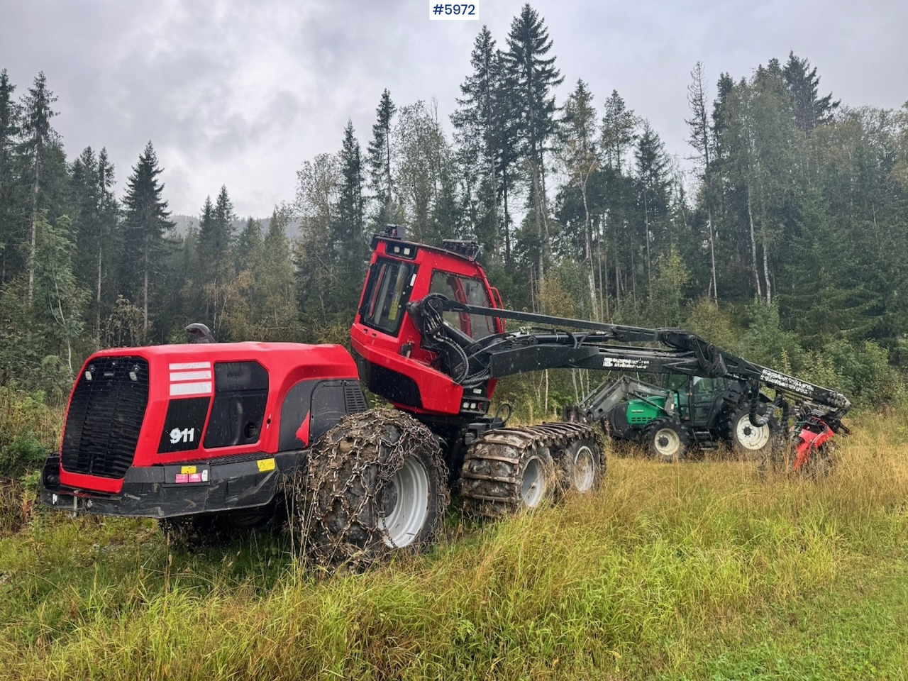 2015 Komatsu 911-6 Harvester with newer head. - حصادة الأخشاب: صورة 4 2015 Komatsu 911-6 Harvester with newer head. - حصادة الأخشاب: صورة 4