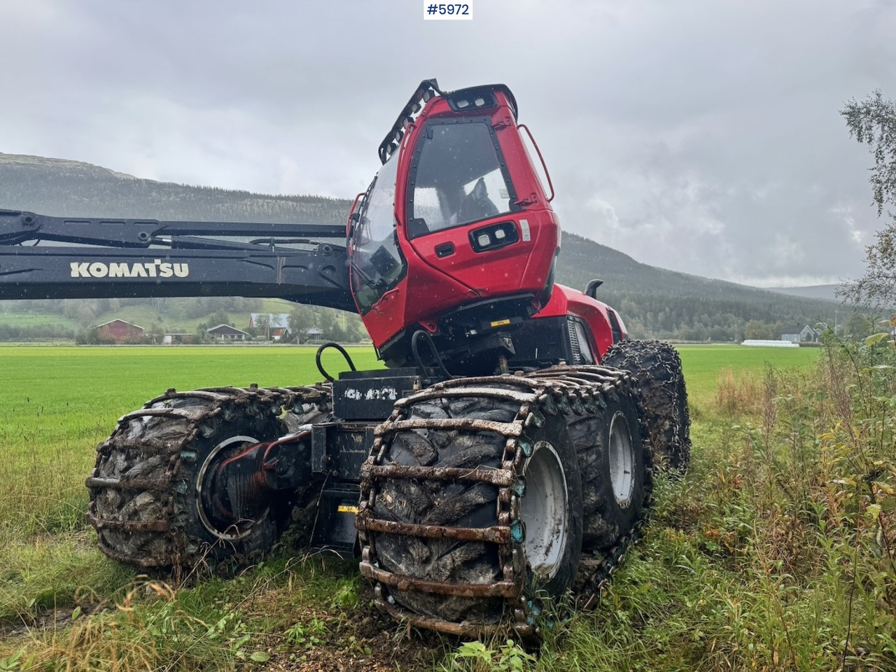 2015 Komatsu 911-6 Harvester with newer head. - حصادة الأخشاب: صورة 5 2015 Komatsu 911-6 Harvester with newer head. - حصادة الأخشاب: صورة 5