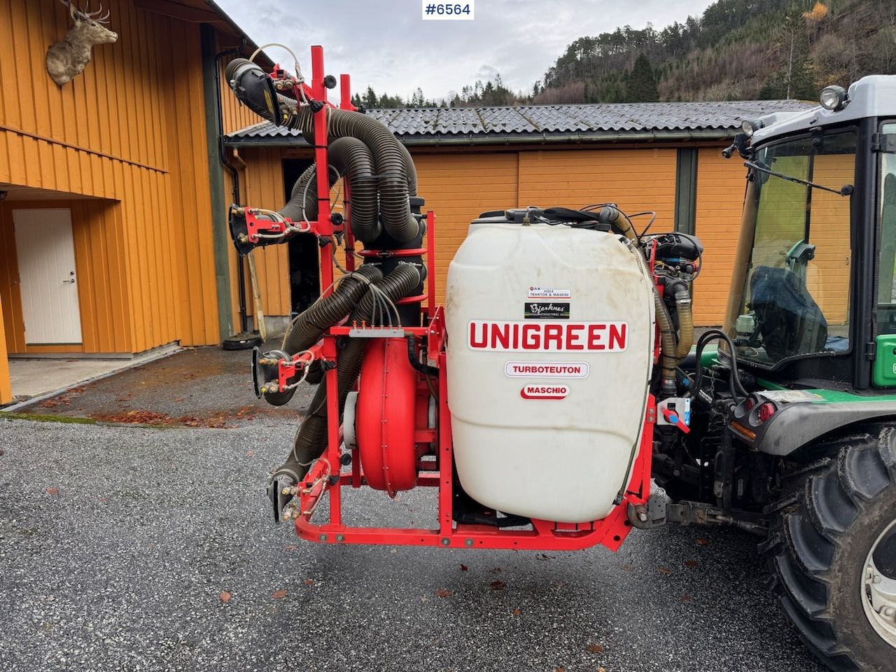 2015 Mascio Turboteuton Unigreen 600 liter Tåkesprøyte. - آلة: صورة 5 2015 Mascio Turboteuton Unigreen 600 liter Tåkesprøyte. - آلة: صورة 5