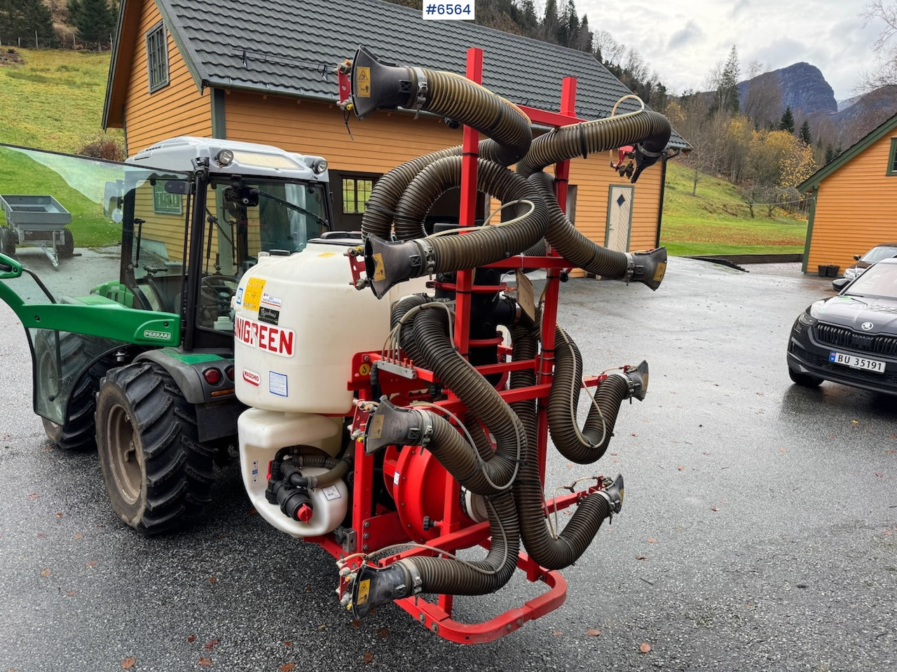 2015 Mascio Turboteuton Unigreen 600 liter Tåkesprøyte. - آلة: صورة 2 2015 Mascio Turboteuton Unigreen 600 liter Tåkesprøyte. - آلة: صورة 2