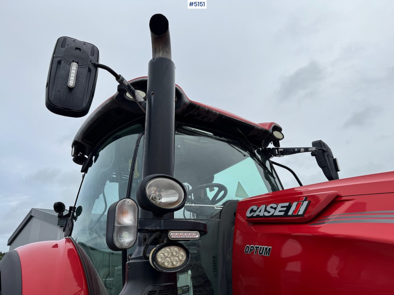 2016 Case IH Optum 300 CVX w/front hydraulics and plowing rig - جرار: صورة 3 2016 Case IH Optum 300 CVX w/front hydraulics and plowing rig - جرار: صورة 3