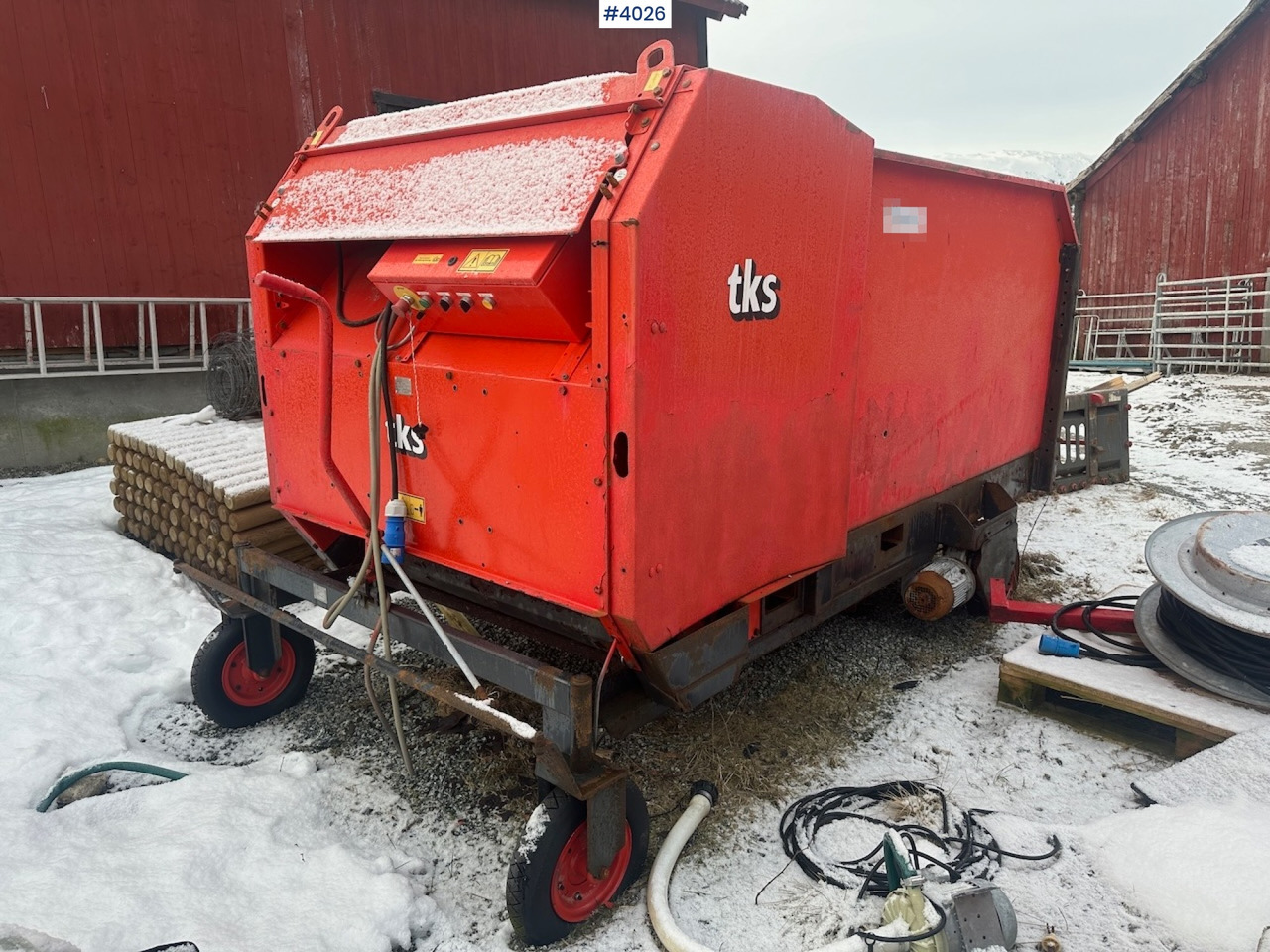 2016 TKS K2 combicutter w/ cable drum - معدات تيبيس التبن: صورة 5 2016 TKS K2 combicutter w/ cable drum - معدات تيبيس التبن: صورة 5