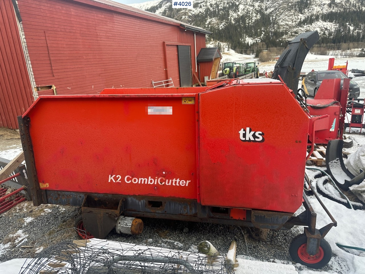 2016 TKS K2 combicutter w/ cable drum - معدات تيبيس التبن: صورة 2 2016 TKS K2 combicutter w/ cable drum - معدات تيبيس التبن: صورة 2