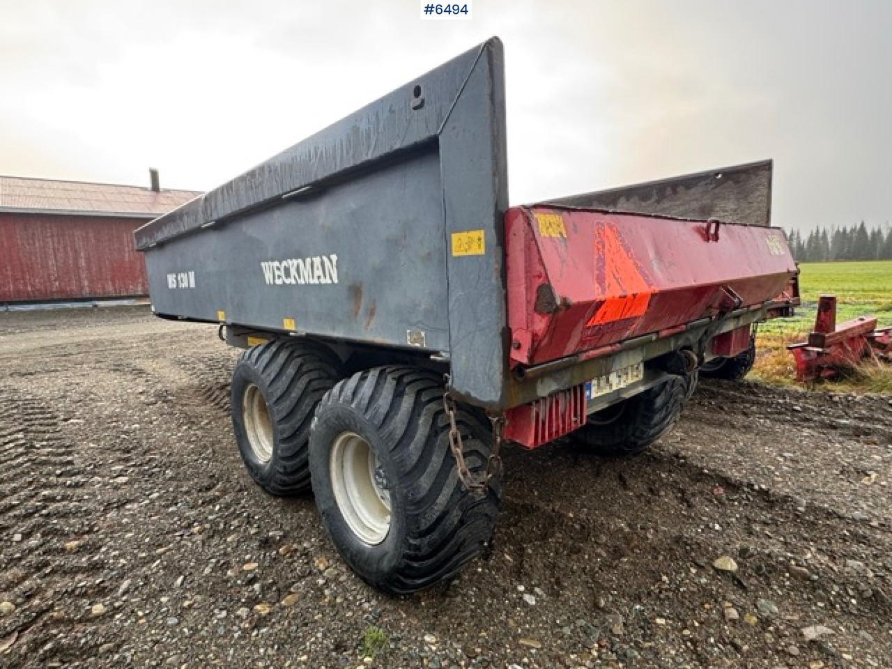 2016 Weckman WS130M dump trailer - مقطورة زراعية قلابة: صورة 5 2016 Weckman WS130M dump trailer - مقطورة زراعية قلابة: صورة 5