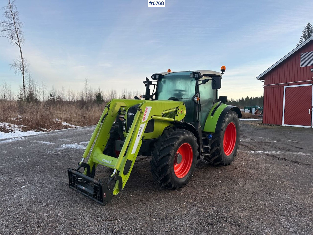 2017 Claas Arion 440 4x4 tractor w/ front loader, GPS setup and good tires. Low hours! - جرار: صورة 1 2017 Claas Arion 440 4x4 tractor w/ front loader, GPS setup and good tires. Low hours! - جرار: صورة 1