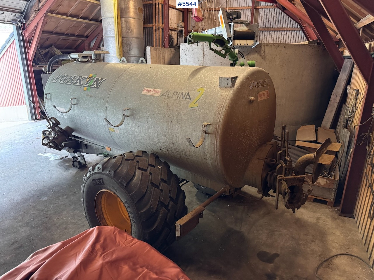 صهريج السماد السائل 2017 Joskin 7000 S: صورة 9 صهريج السماد السائل 2017 Joskin 7000 S: صورة 9