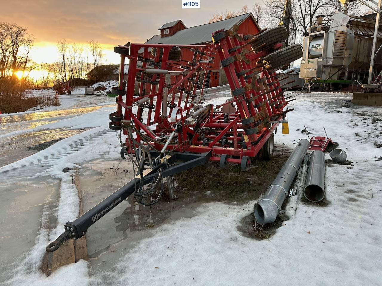 2017 Kongskilde Vibro Master 4060 - زحافة: صورة 2 2017 Kongskilde Vibro Master 4060 - زحافة: صورة 2