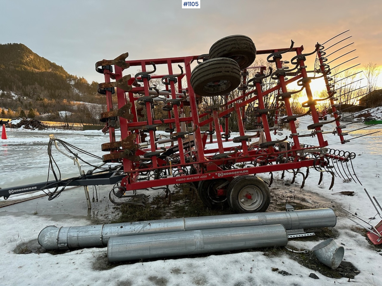 2017 Kongskilde Vibro Master 4060 - زحافة: صورة 3 2017 Kongskilde Vibro Master 4060 - زحافة: صورة 3