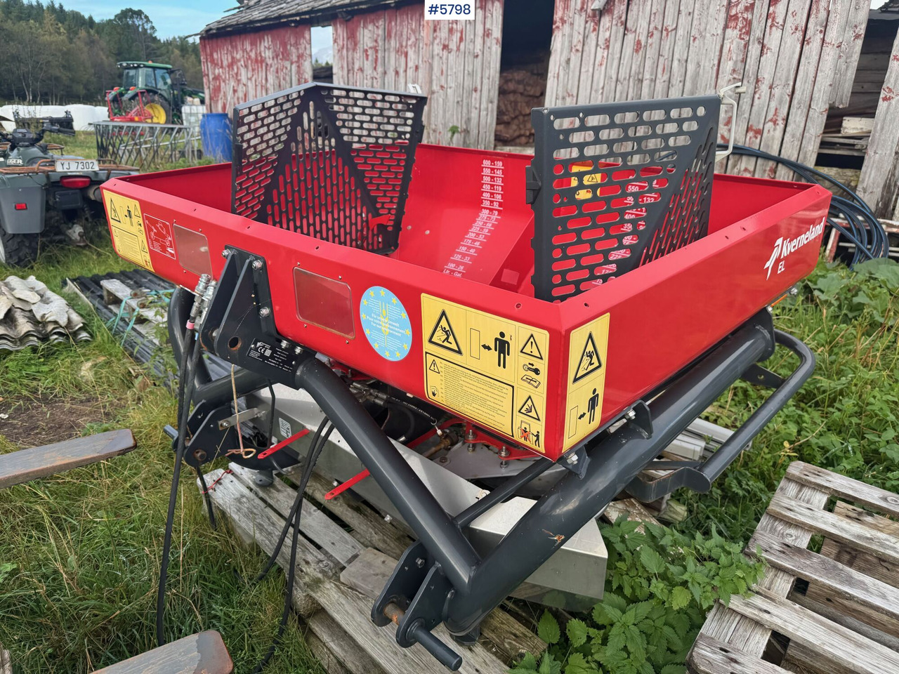 2018 Kverneland Manure spreader. Repair project - آلة رش السماد: صورة 5 2018 Kverneland Manure spreader. Repair project - آلة رش السماد: صورة 5