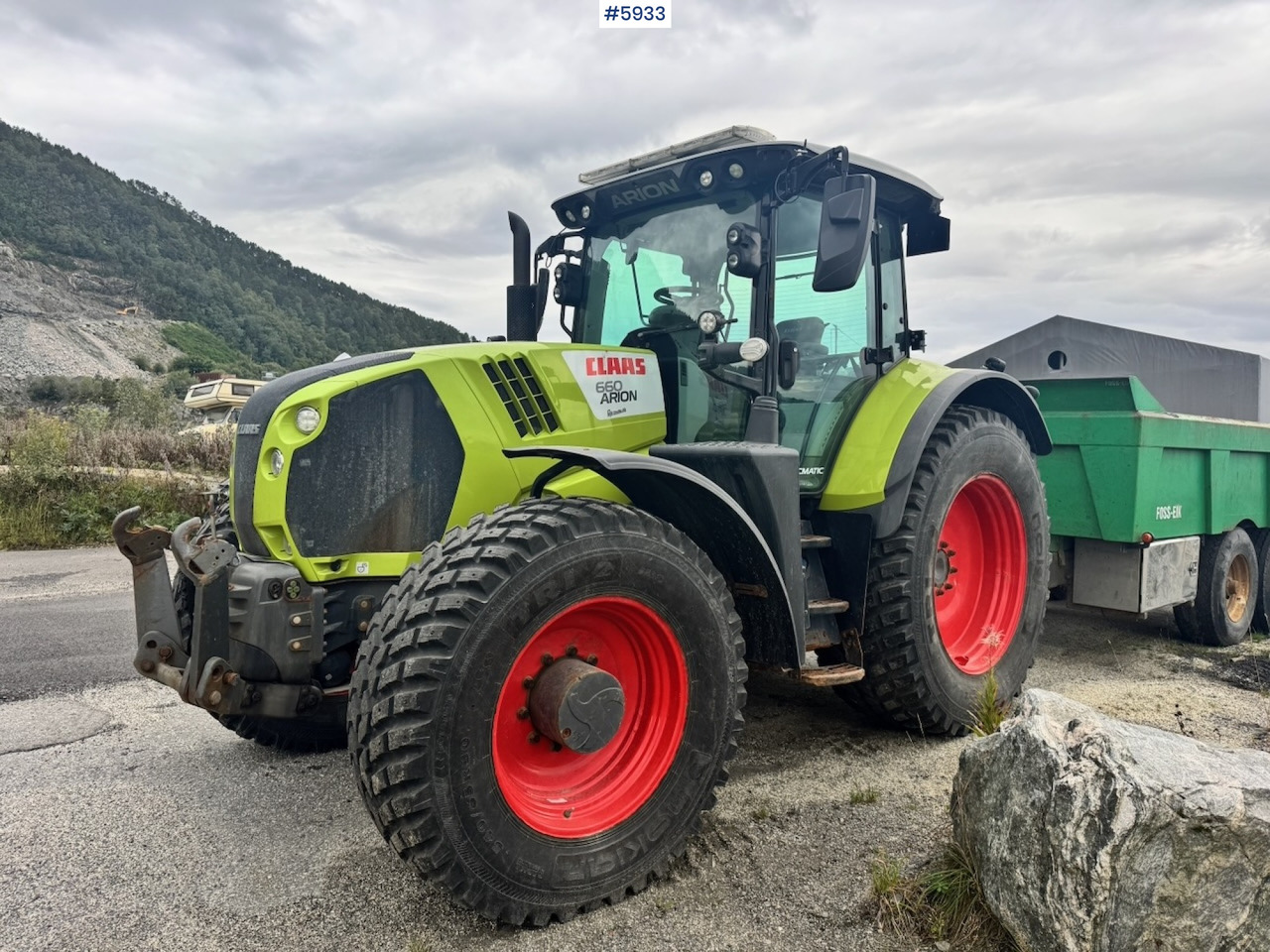 2019 Claas Arion 660 w/ Front hydraulics. - جرار: صورة 2 2019 Claas Arion 660 w/ Front hydraulics. - جرار: صورة 2