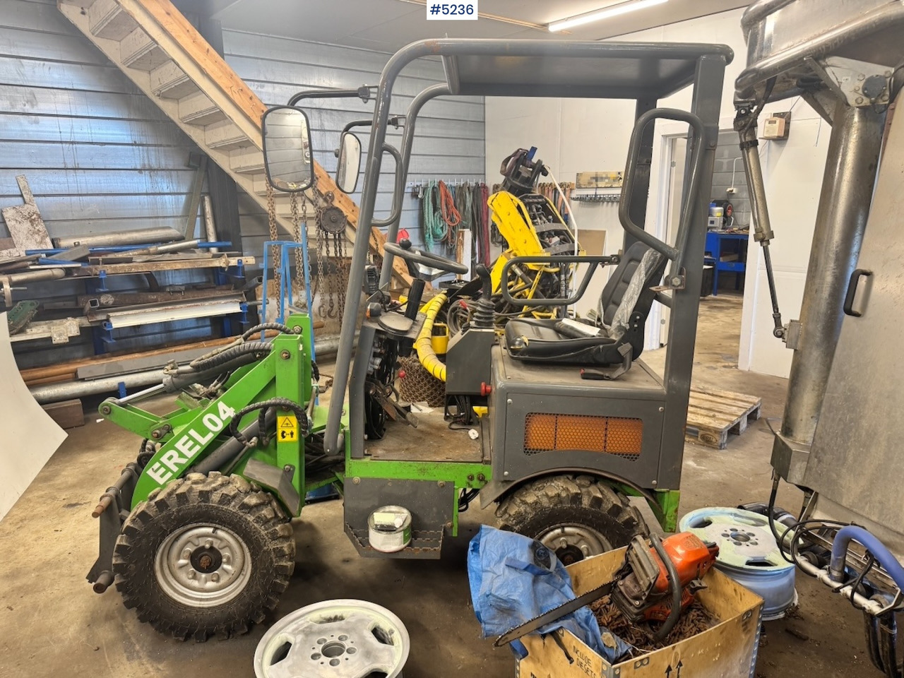 2019 Everun Erel 04 Skid Steer Loader w/ Bucket - لودر مفصلي صغير: صورة 1 2019 Everun Erel 04 Skid Steer Loader w/ Bucket - لودر مفصلي صغير: صورة 1