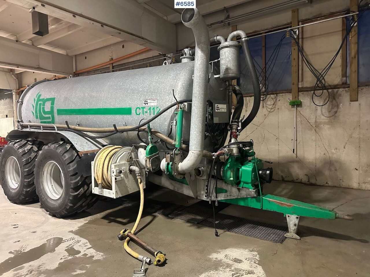 2019 Garcia vacuum truck 11.2 m³ w/ cannon. Never been dirty in. - معدات حرث التربة: صورة 1 2019 Garcia vacuum truck 11.2 m³ w/ cannon. Never been dirty in. - معدات حرث التربة: صورة 1