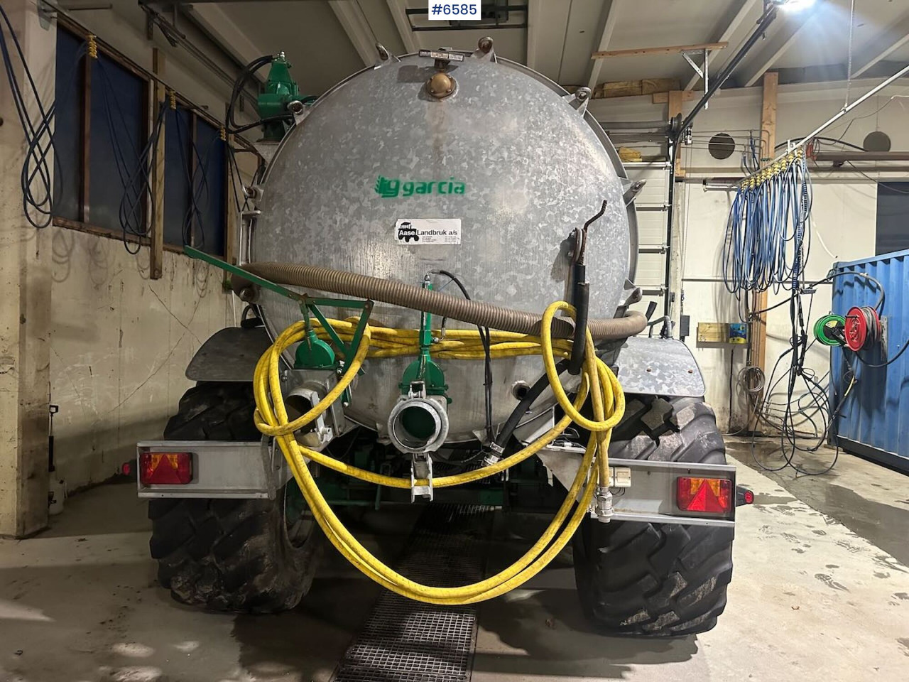 2019 Garcia vacuum truck 11.2 m³ w/ cannon. Never been dirty in. - معدات حرث التربة: صورة 5 2019 Garcia vacuum truck 11.2 m³ w/ cannon. Never been dirty in. - معدات حرث التربة: صورة 5