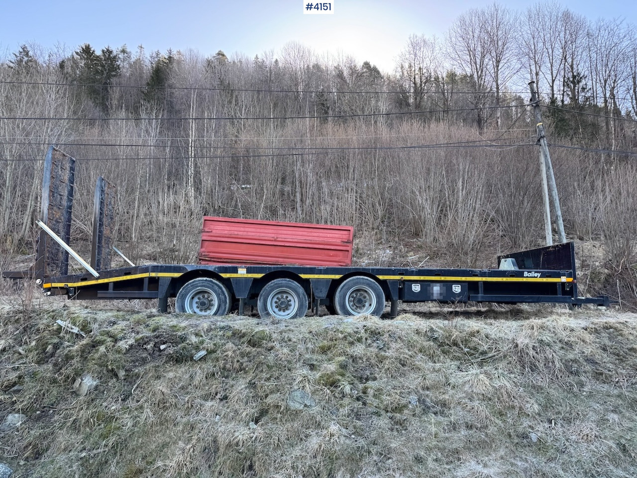 2020 Bailey 24 T Low Loader Machine Trolley - مقطورة مسطحة منخفضة: صورة 2 2020 Bailey 24 T Low Loader Machine Trolley - مقطورة مسطحة منخفضة: صورة 2