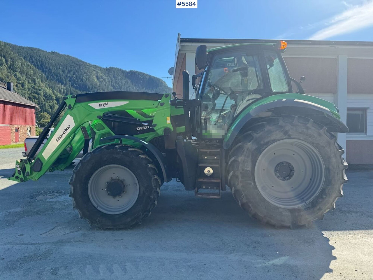 2020 Deutz-Fahr 6215 Agrotron w/ front loader & 2 sets of tires - جرار: صورة 4 2020 Deutz-Fahr 6215 Agrotron w/ front loader & 2 sets of tires - جرار: صورة 4
