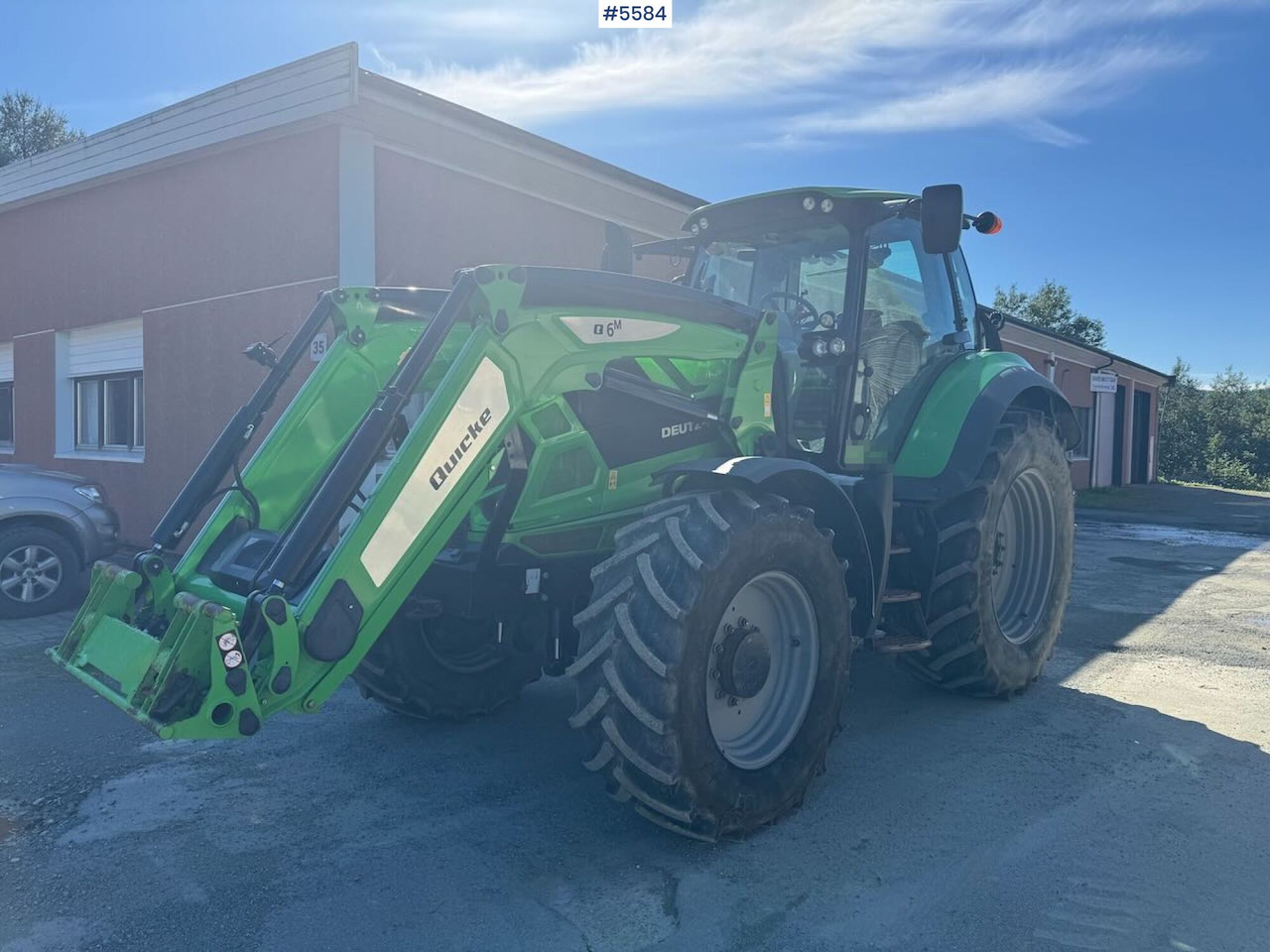 2020 Deutz-Fahr 6215 Agrotron w/ front loader & 2 sets of tires - جرار: صورة 3 2020 Deutz-Fahr 6215 Agrotron w/ front loader & 2 sets of tires - جرار: صورة 3