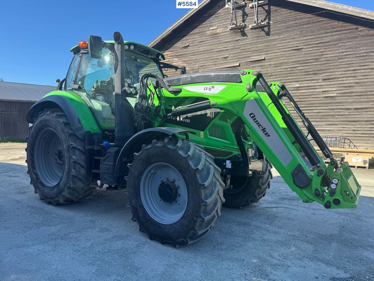 2020 Deutz-Fahr 6215 Agrotron w/ front loader & 2 sets of tires - جرار: صورة 1 2020 Deutz-Fahr 6215 Agrotron w/ front loader & 2 sets of tires - جرار: صورة 1
